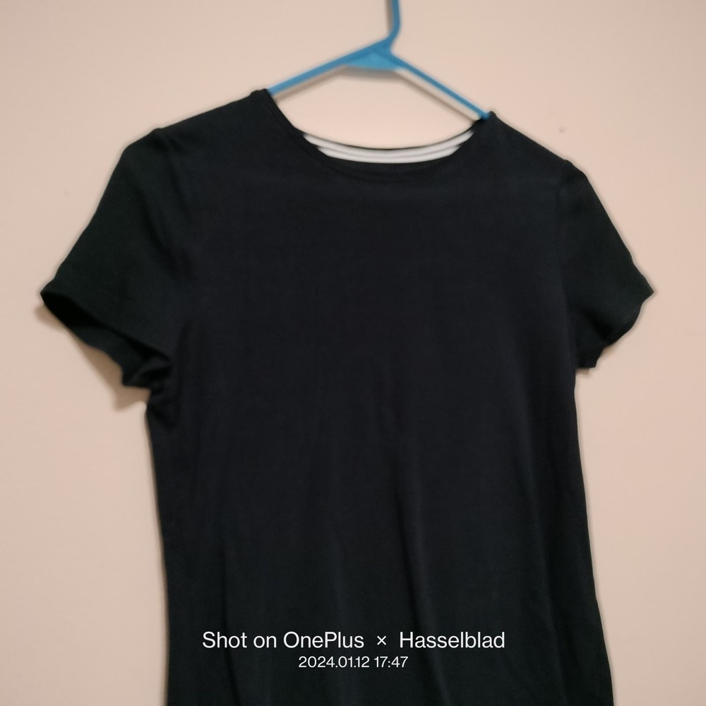The Talbots Tee Pima Cotton Size Small Navy blue - Picture 6 of 6